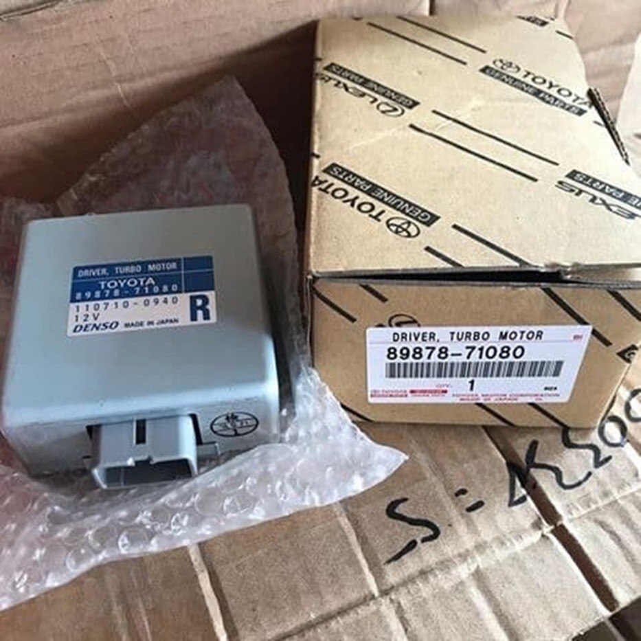 Fits For Toyota DRIVER, TURBO MOTOR 1Pcs 89878-71080 GENUINE JAPAN Fits For Toyota DRIVER, TURBO MOTOR 1Pcs 89878-71080 GENUINE JAPAN