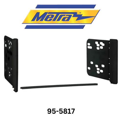 METRA 95-5817 / DOUBLE DIN CAR RADIO DASH KIT FOR 1995-2011 FORD, LINCOLN, MERC+