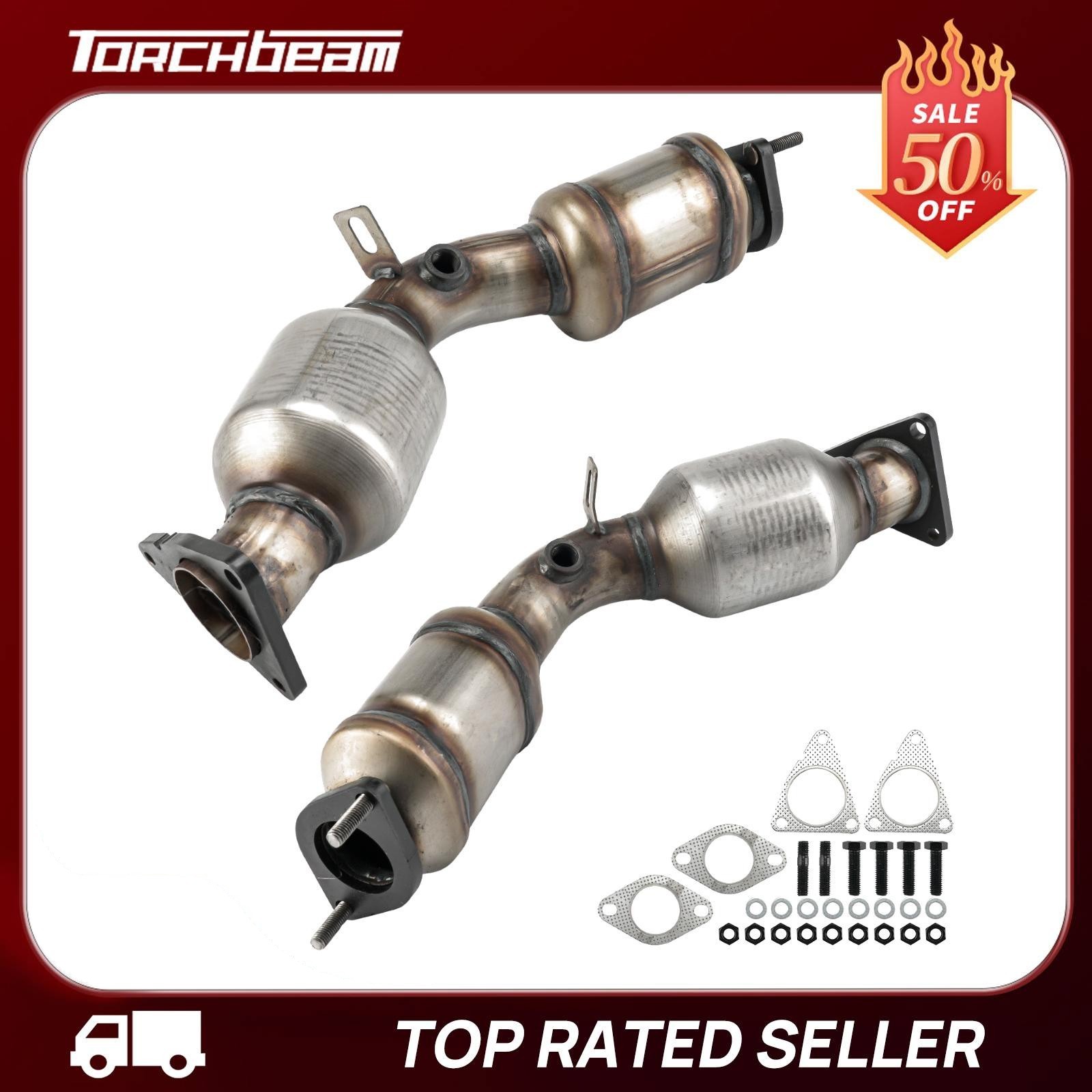 2Pcs New Catalytic Converter For 2008 2009 2010 2011 2012 2013 Infiniti G37 3.7L