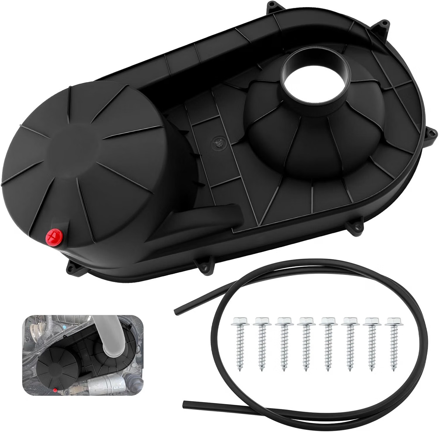 CVT Variator Clutch Plate Cover Transmission Belt Box Housing Replace #2635611 CVT Variator Clutch Plate Cover Transmission Belt Box Housing Replace #2635611