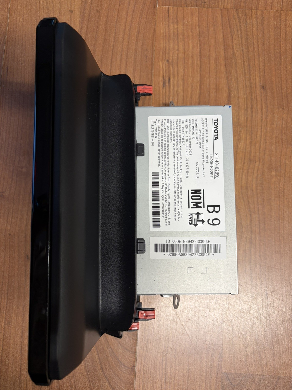2023-2025 Toyota Corolla Sedan Radio Receiver W/Display Screen 86140-02B90 OEM 2023-2025 Toyota Corolla Sedan Radio Receiver W/Display Screen 86140-02B90 OEM