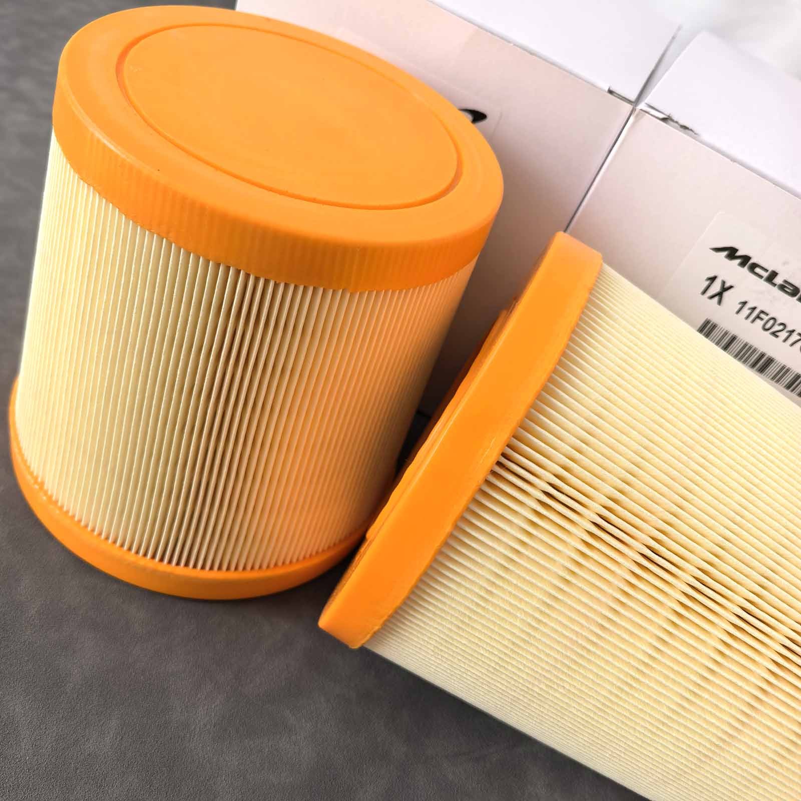 Air Filter Kit 11F0217CP 2Pcs For McLaren 3.8L V8 MP4 570 650 675 2011-2021