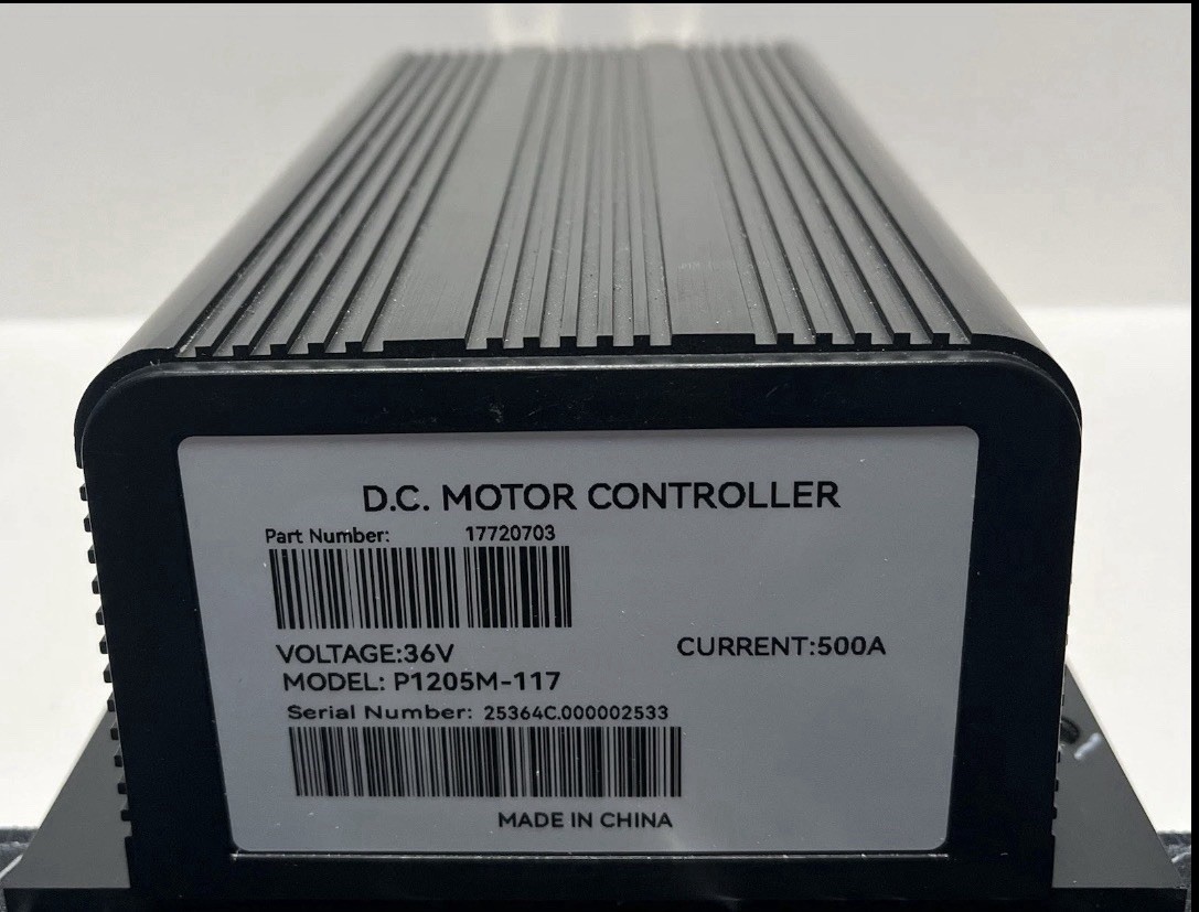 1205-117 Motor Controller 36V 500 Amp For Curtis 36V 400 Amp ITS