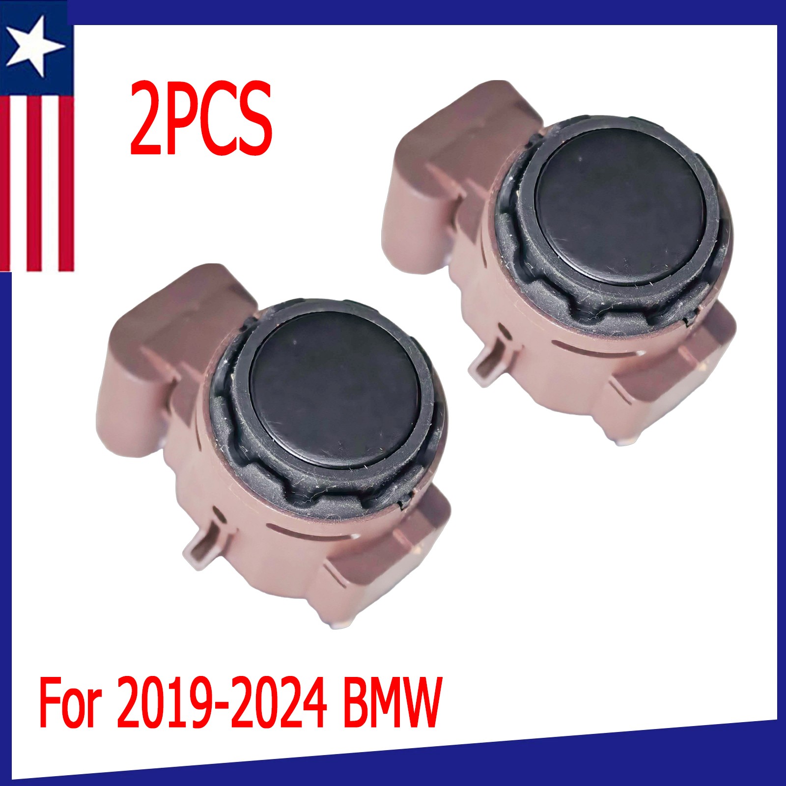 For 2019-2002 2003 2024 BMW 66209826952 2PCS NEW Ultrasonic Parking Sensor