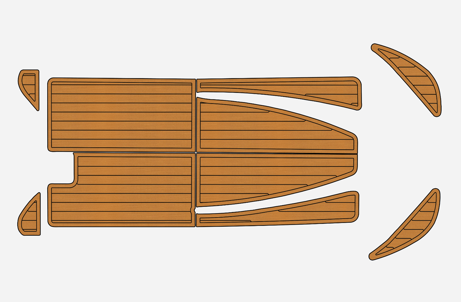 Anti-slip Custom EVA marine deck floor for 1979 Boston Whaler 15 Sport Anti-slip Custom EVA marine deck floor for 1979 Boston Whaler 15 Sport