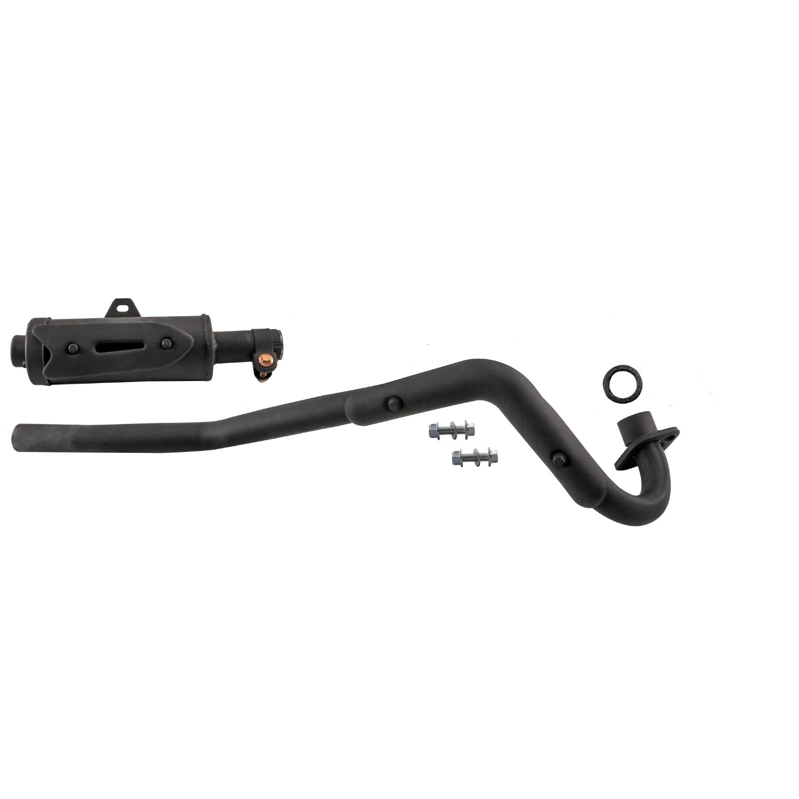 28mm EXHAUST PIPE MUFFLER for 70cc 110cc 125cc SSR Pit Bike ATV Quad 4 Wheeler