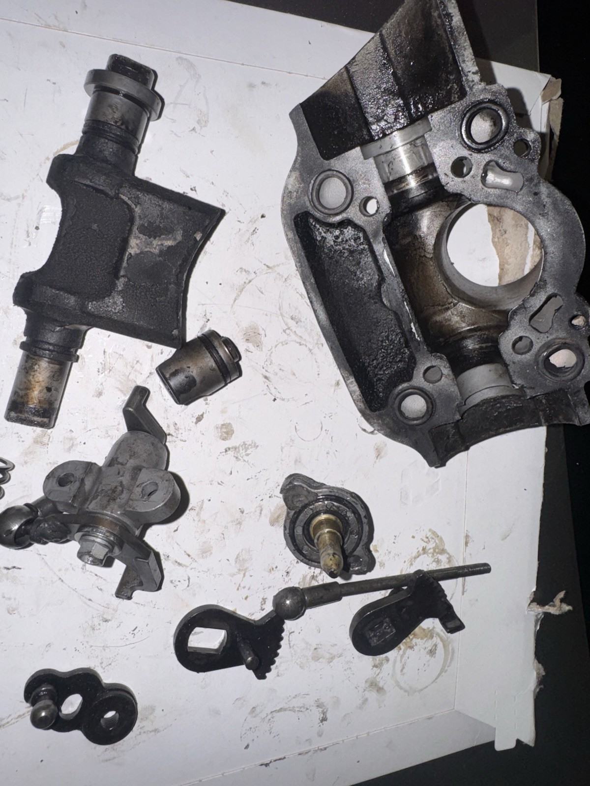 2002 Ktm250sx Power Valve Assembly Genuine OEM KTM Part Used 2002 Ktm250sx Power Valve Assembly Genuine OEM KTM Part Used