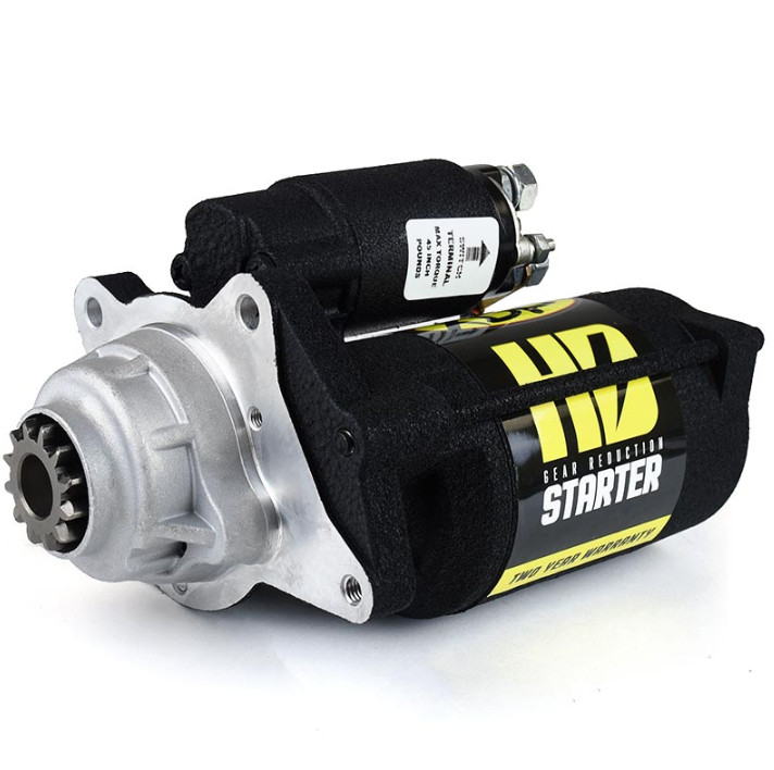 XDP XD254 HD Gear Reduction Starter Wrinkle Black Ford 6.7L Powerstroke