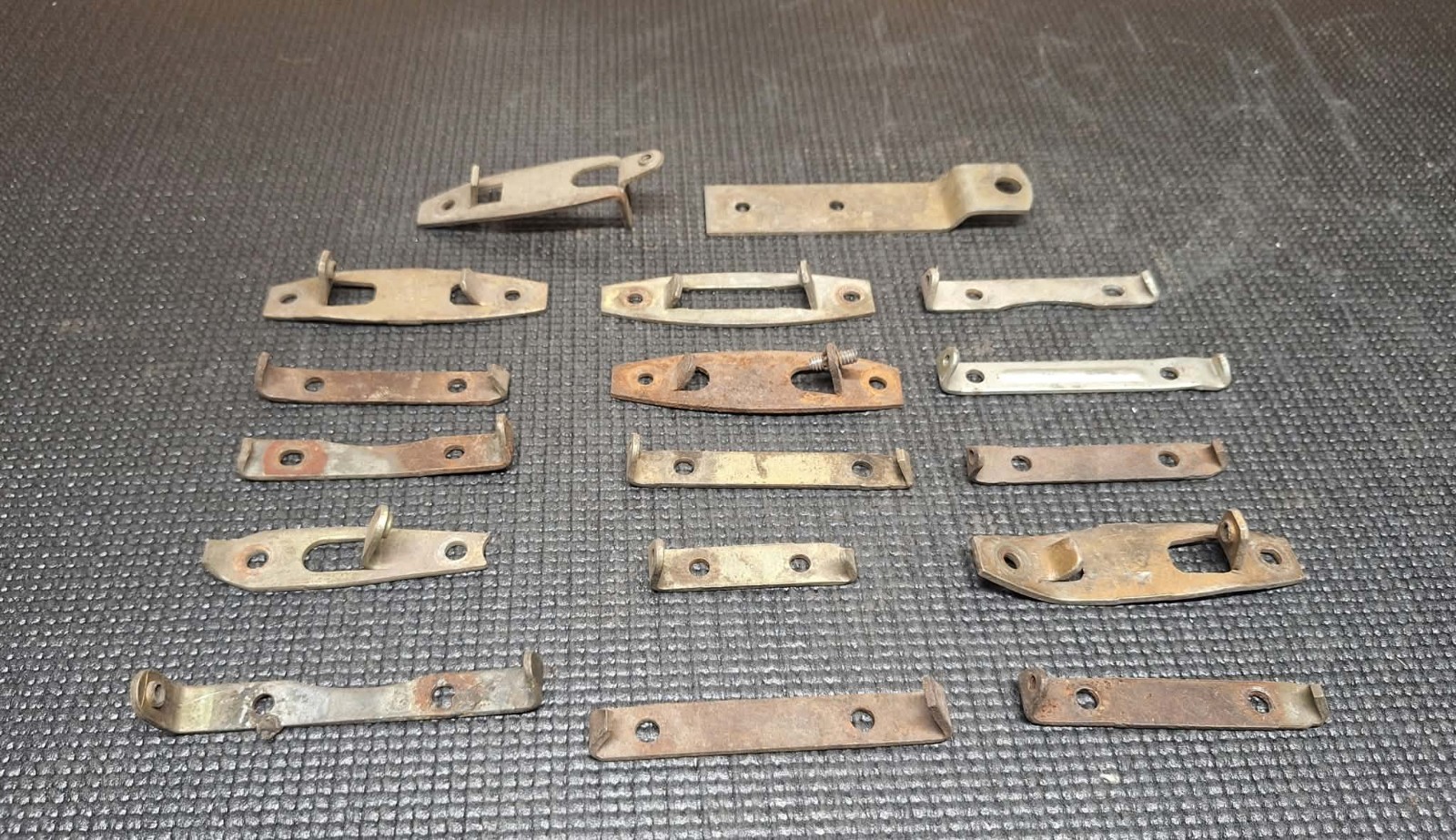 Huge Lot 1960\'s 1970\'s Car Exterior Outside Door Mirror Mounting Brackets Huge Lot 1960\'s 1970\'s Car Exterior Outside Door Mirror Mounting Brackets