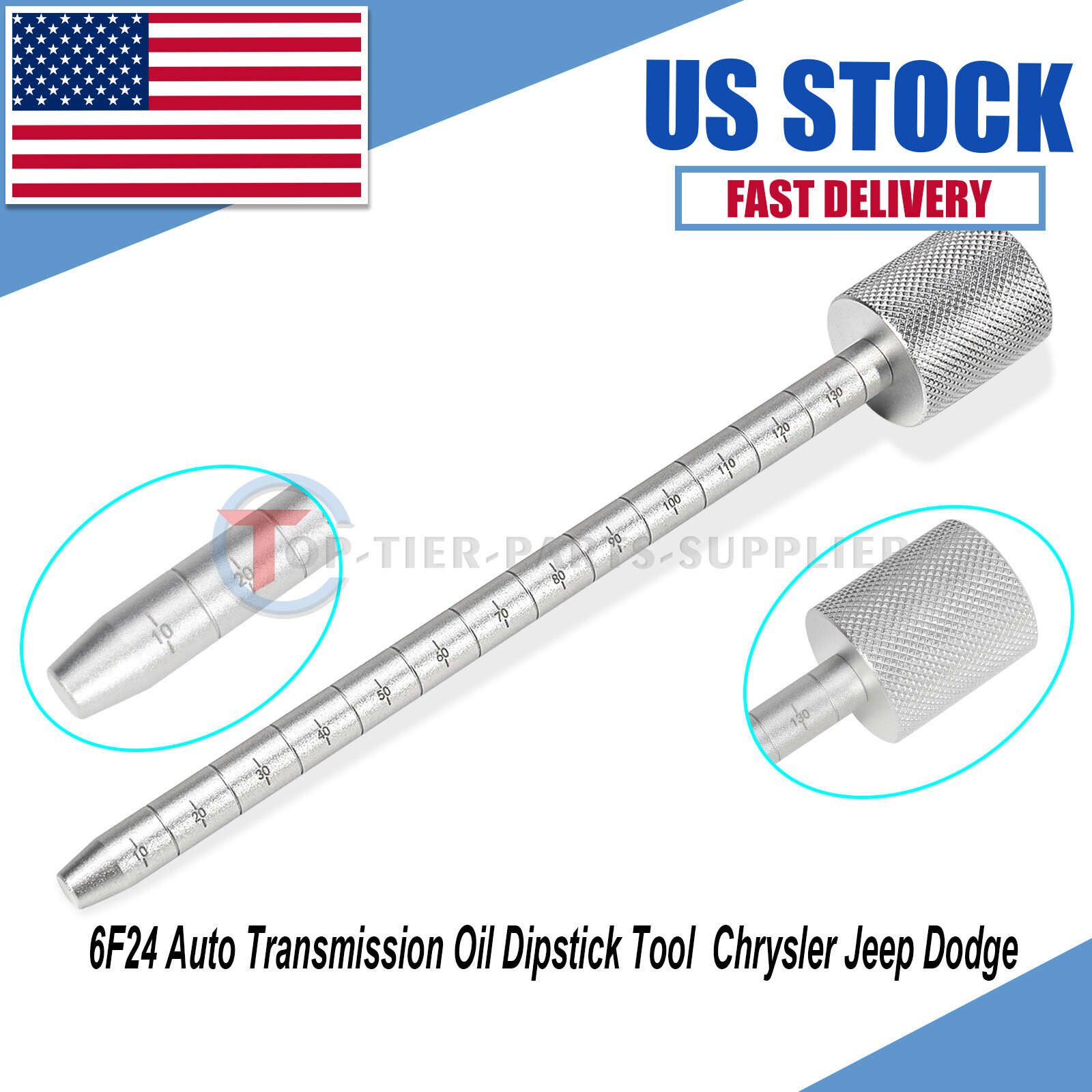 Transmission Oil Level Dipstick Tool 10323A For Chrysler 6F24 Automatic Trans