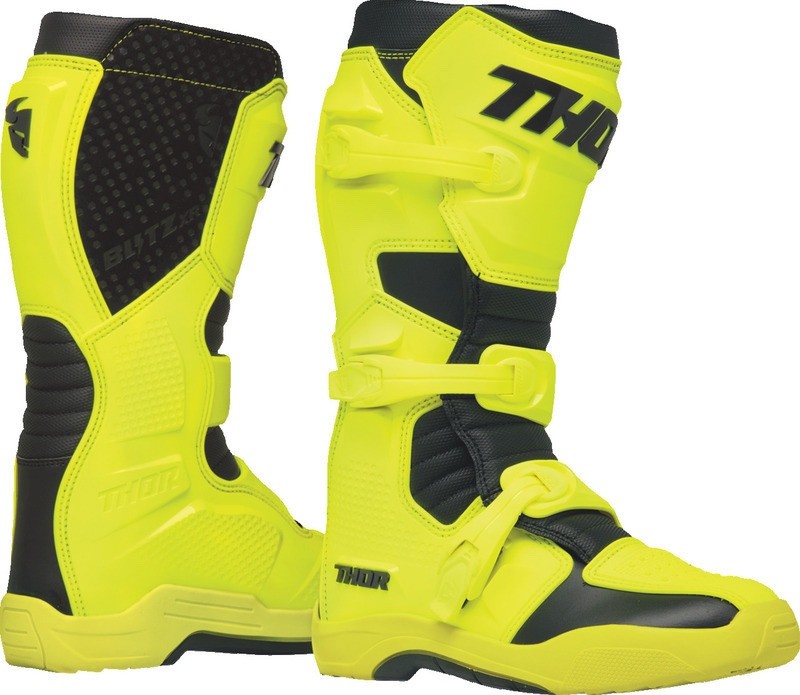 Thor Blitz XR Motocross Mens US 14 EU 49 Hi Viz Yellow MX Boots CE NIB Thor Blitz XR Motocross Mens US 14 EU 49 Hi Viz Yellow MX Boots CE NIB