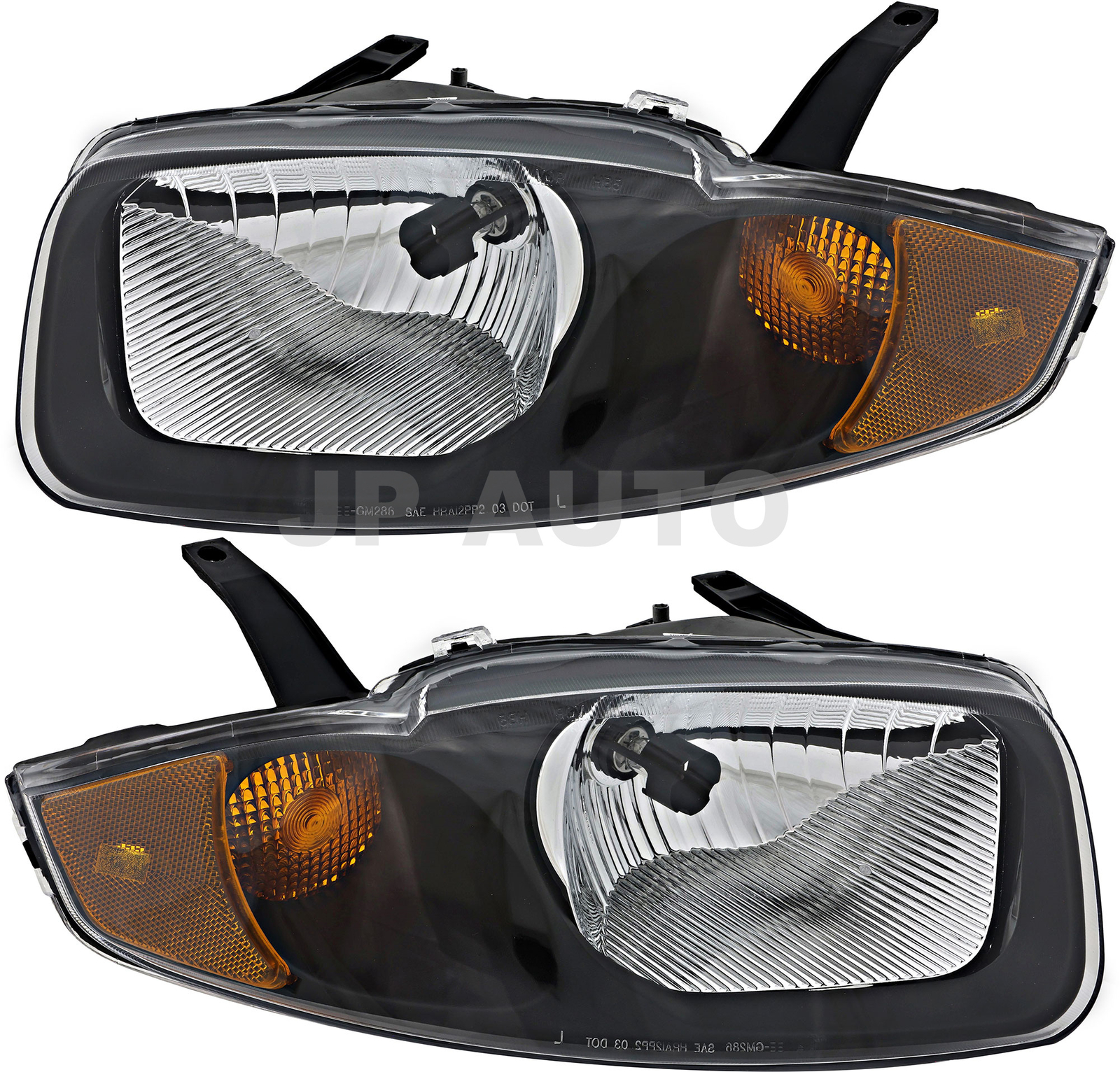 For 2003-2005 Chevrolet Cavalier Headlight Halogen Set Driver and Passenger Side