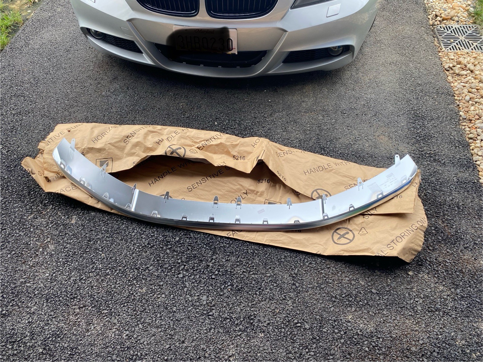 2013-2014 Audi S8 D4 Front Lip Spoiler OEM 2013-2014 Audi S8 D4 Front Lip Spoiler OEM