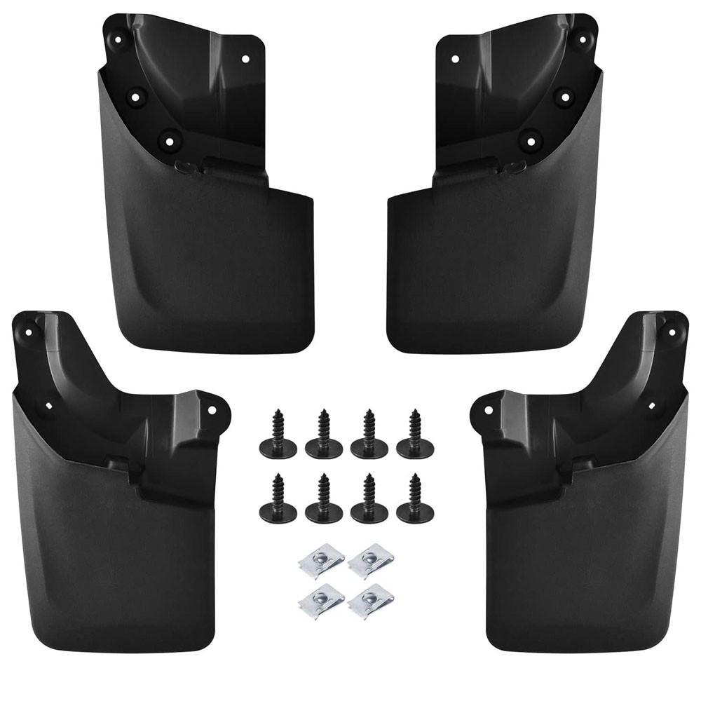 For 2016-2020 Toyota Tacoma w/ Fender 4-Door 4x Front&Rear Splash Mud Guards