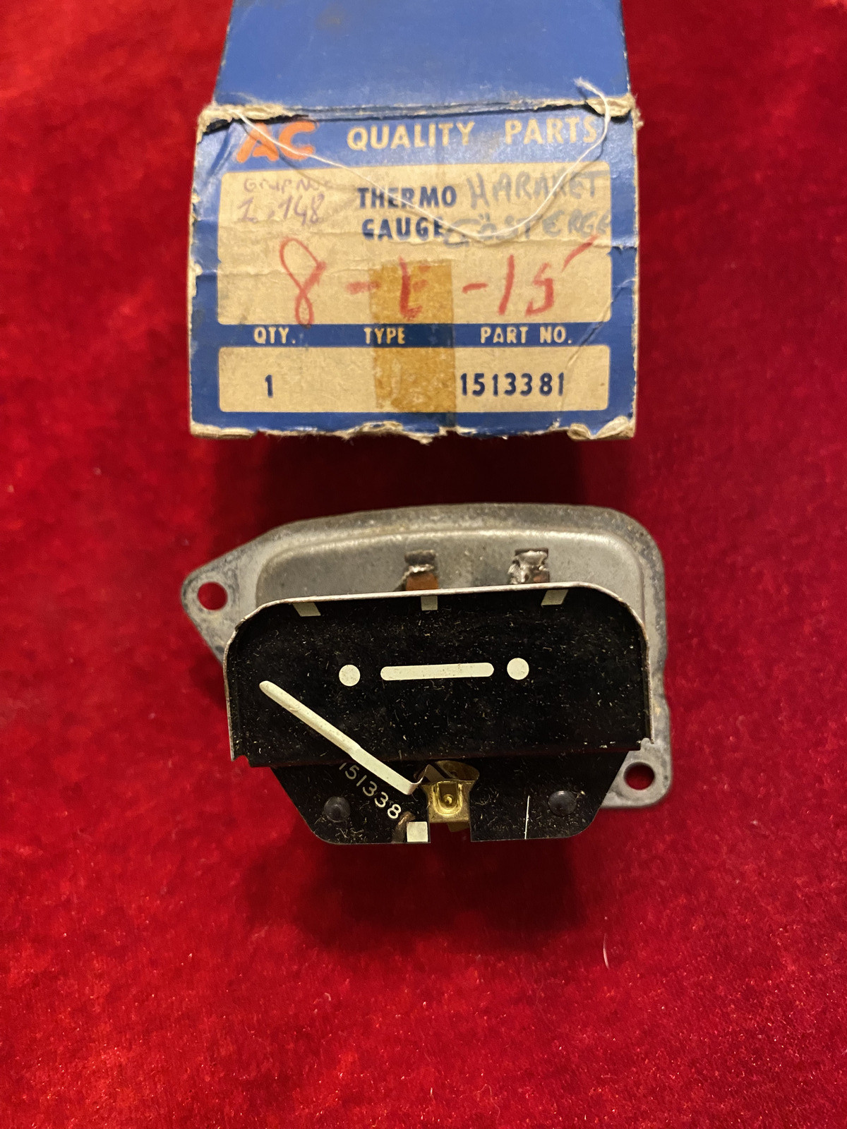NOS AC 1955 - 1962 CHEVROLET PICKUP AC # 1513381 NOS AC 1955 - 1962 CHEVROLET PICKUP AC # 1513381