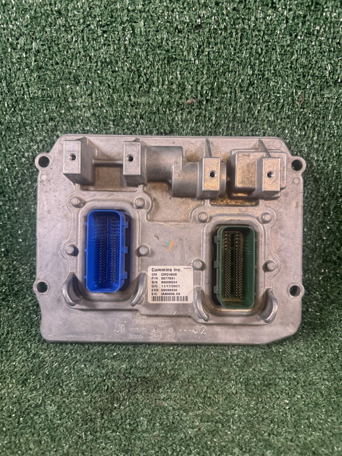 2022-2024 Ram 2500 3500 4500 5500 Cummins ECM CM: 2450B P/N: 5677631 2022-2024 Ram 2500 3500 4500 5500 Cummins ECM CM: 2450B P/N: 5677631
