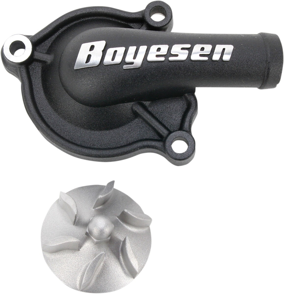 Boyesen Supercooler Water Pump Cover & Impeller Kit Black WPK06AB Boyesen Supercooler Water Pump Cover & Impeller Kit Black WPK06AB