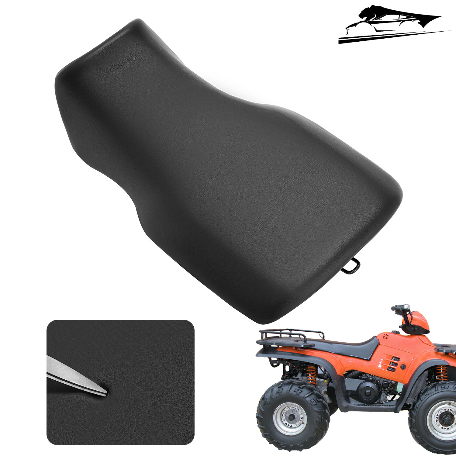 Complete Seat Assembly Black For Polaris Sportsman 500 1996 - 2004 Replacement Complete Seat Assembly Black For Polaris Sportsman 500 1996 - 2004 Replacement