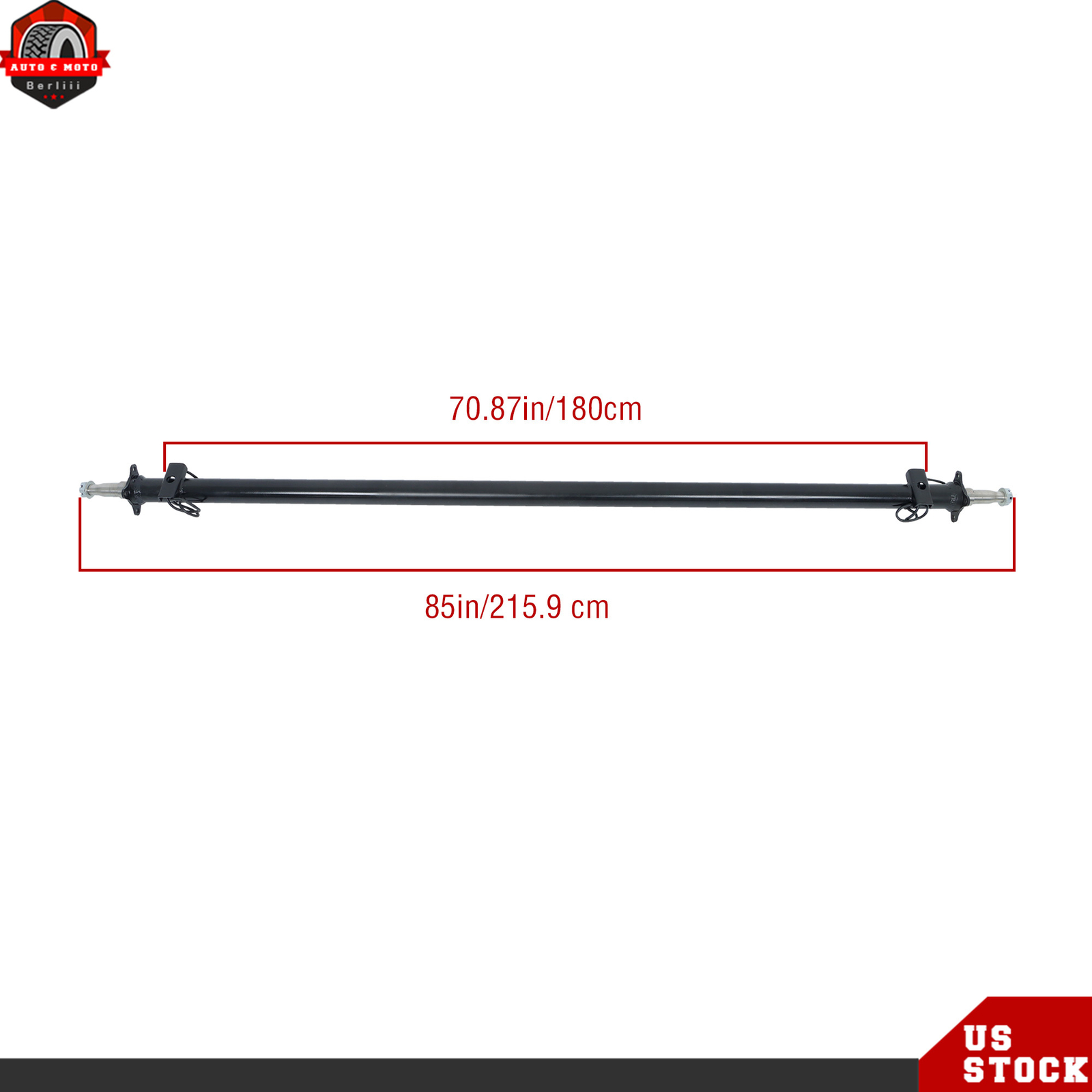 3.5k TK Trailer Axle - (3500 lb Beam Only) w/ Idler 61