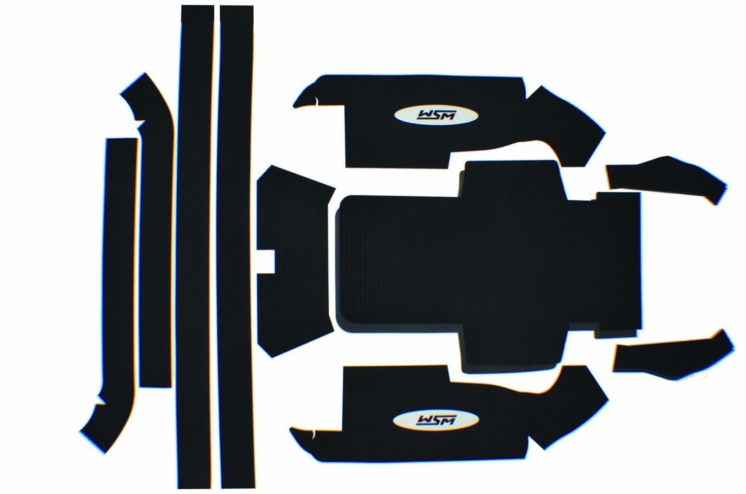 WSM TRACTION MAT KAWASAKI 750 SX / SXI FREESTYLE '92-'02 - BLACK - 012-101-01BLK WSM TRACTION MAT KAWASAKI 750 SX / SXI FREESTYLE '92-'02 - BLACK - 012-101-01BLK