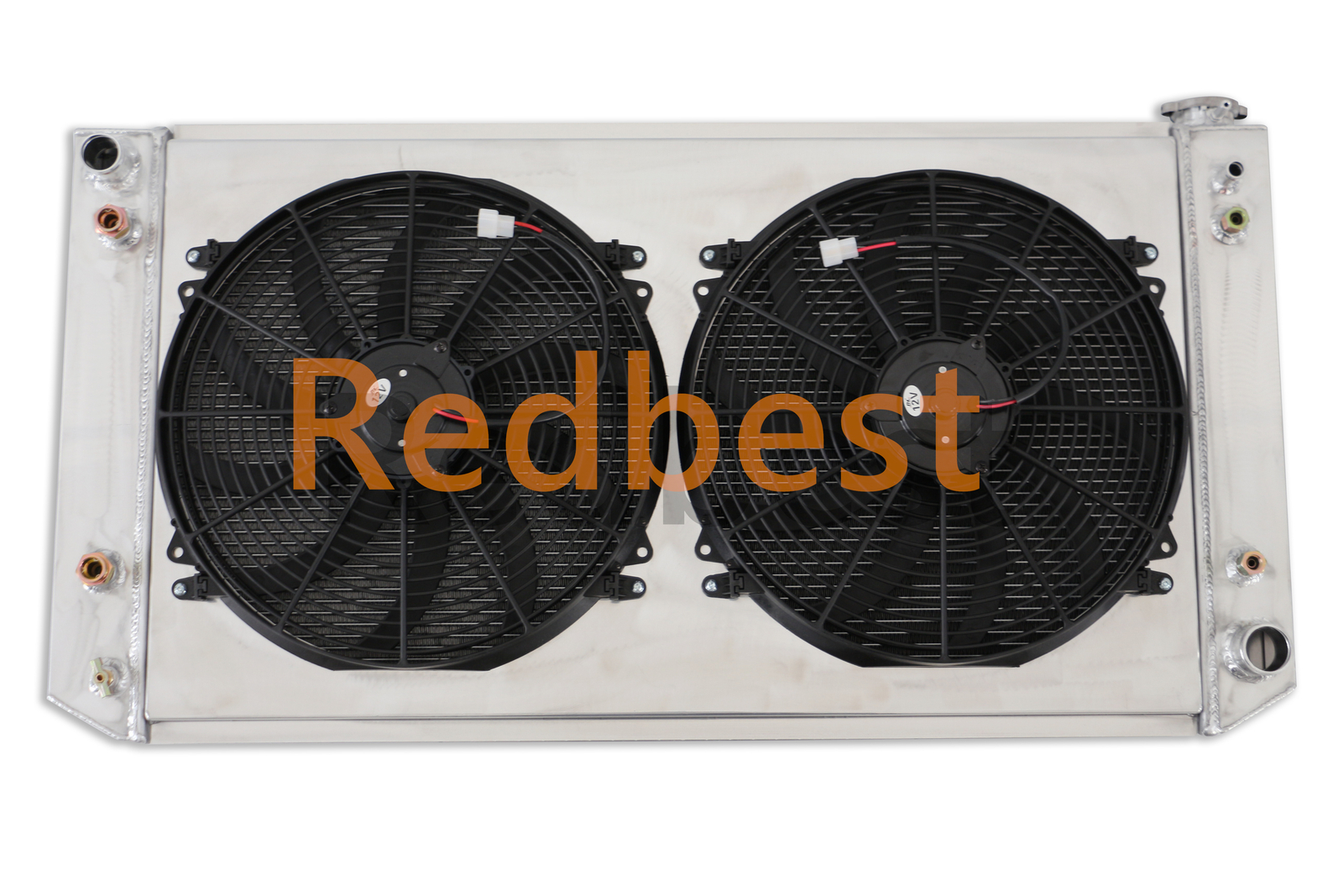 Full Alu 3Row Radiator+Fan+Shroud 88-00 ChevroleT/GMC C2500 k 3500 Suburban 7.4L