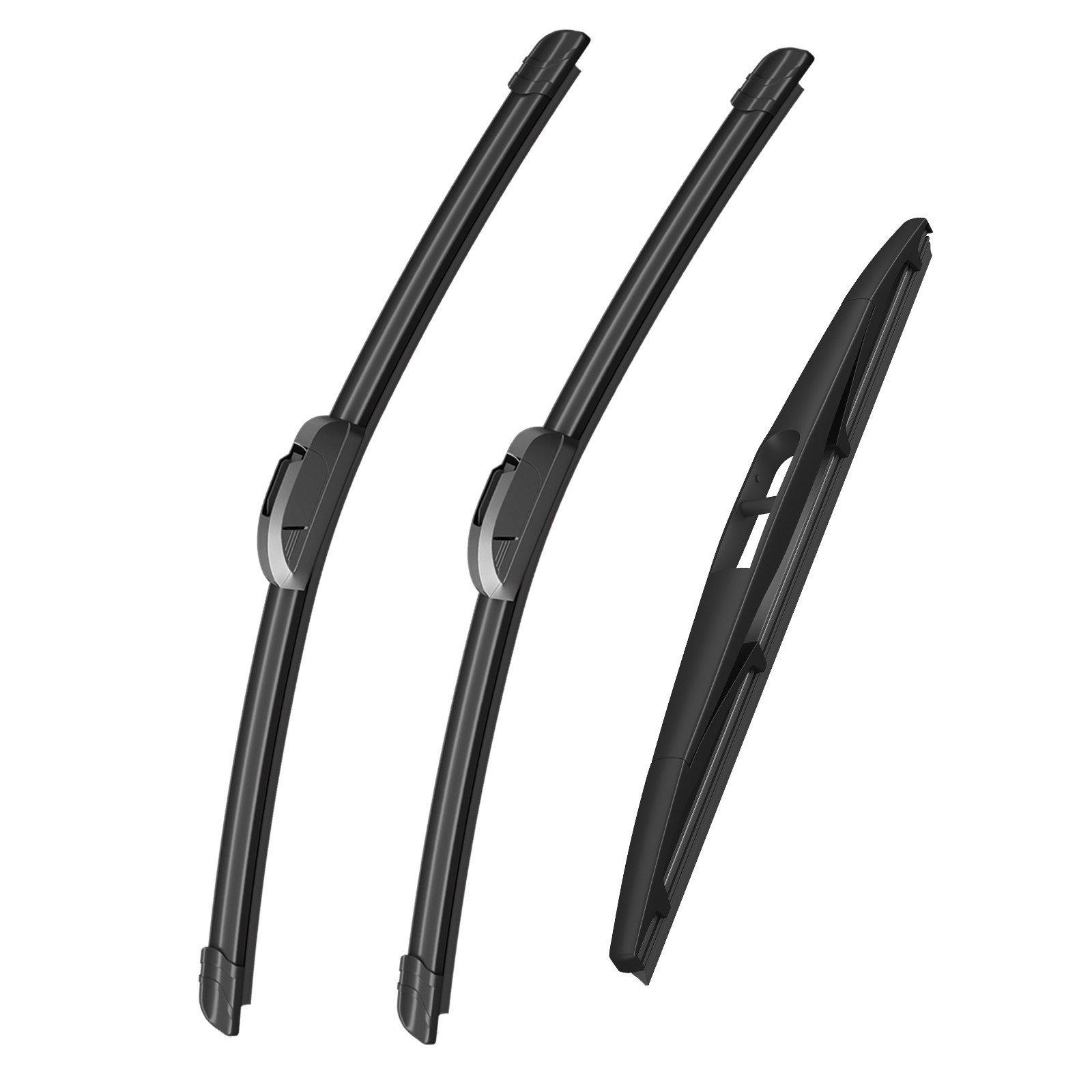 For Subaru Impreza 2012-2016 Set of 3 Front and Rear Windshield Wiper Blades OEM