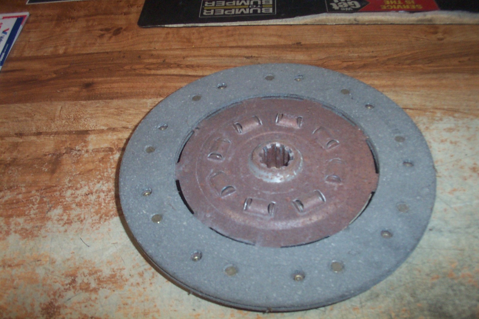 NORS PLYMOUTH,DODGE 1940-52 CLUTCH DISC ASSEMBLY 9 1/4''-1'' #0740