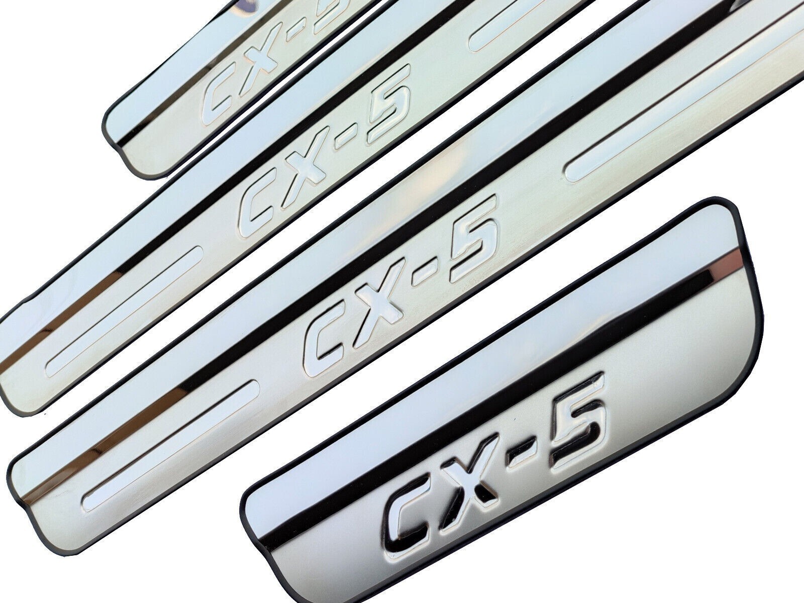 For Mazda CX-5 Car Accessories Door Sill Protector Scuff Plate Cover  2025