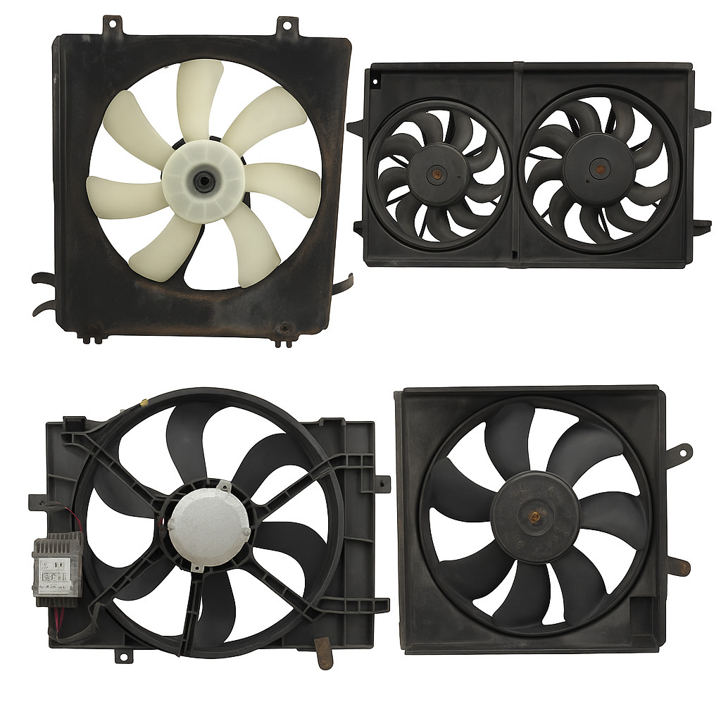 1998-2002 Chevrolet Prizm Electric Radiator Cooling Fan Assembly DW0GN 1998-2002 Chevrolet Prizm Electric Radiator Cooling Fan Assembly DW0GN