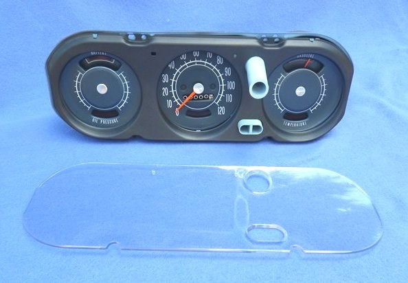 1967 Pontiac GTO Lemans Standard Speedometer Gauge Cluster Assembly- Rebuilt OEM