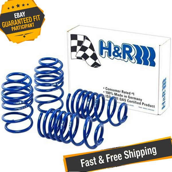 H&R 51891-2 Sport Front & Rear Lowering Coil Springs for 12-14 Honda Civic