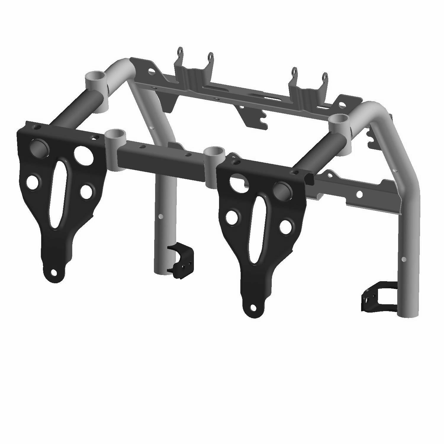 Polaris ATV Front Bumper, Black, Genuine OEM Part 1022303-329, Qty 1 Polaris ATV Front Bumper, Black, Genuine OEM Part 1022303-329, Qty 1