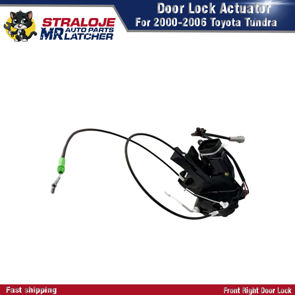 For 00 - 06 Toyota Tundra W/O Full Cab Front Right Side Power Door Lock Actuator For 00 - 06 Toyota Tundra W/O Full Cab Front Right Side Power Door Lock Actuator