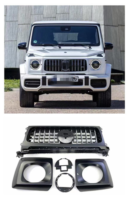 G63 Front Grille+Headlight Covers For Mercedes Benz W464 G500 G550 G63 Front Grille+Headlight Covers For Mercedes Benz W464 G500 G550