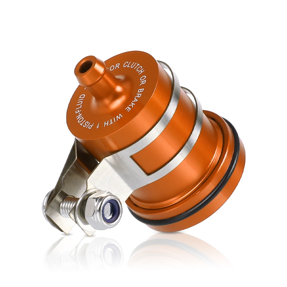 CNC Metal Brake Clutch Master Cylinder Fluid Reservoir Tank Oil Cup Motorcycle