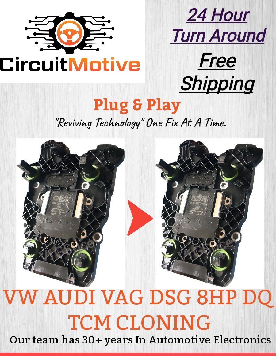 DSG 8HP DQ TRANSMISSION MECHATRONIC VW AUDI VAG CLONING