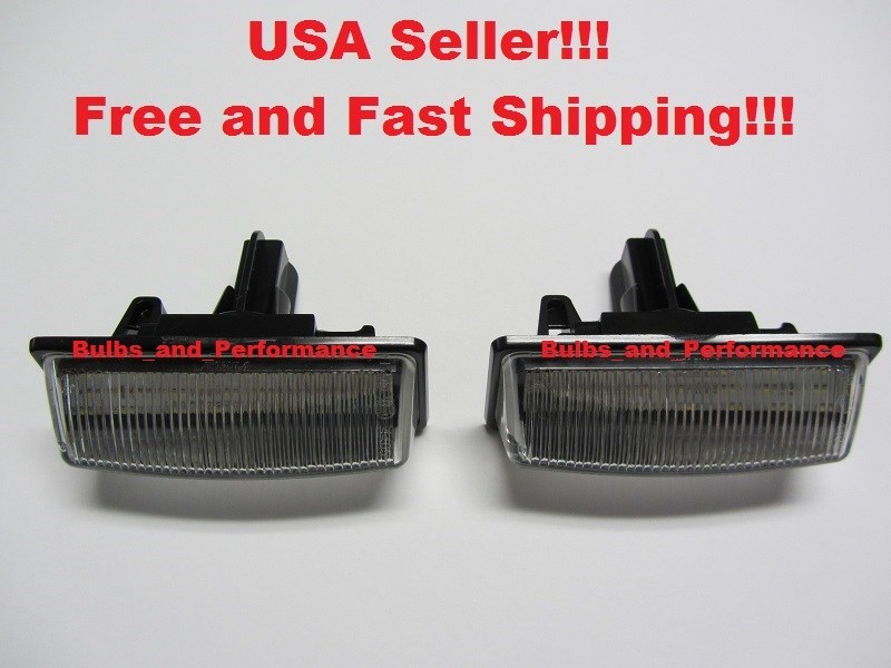 WHITE 6000K LED LICENSE PLATE LIGHTS LAMPS For 2011 - 2024 NISSAN MURANO