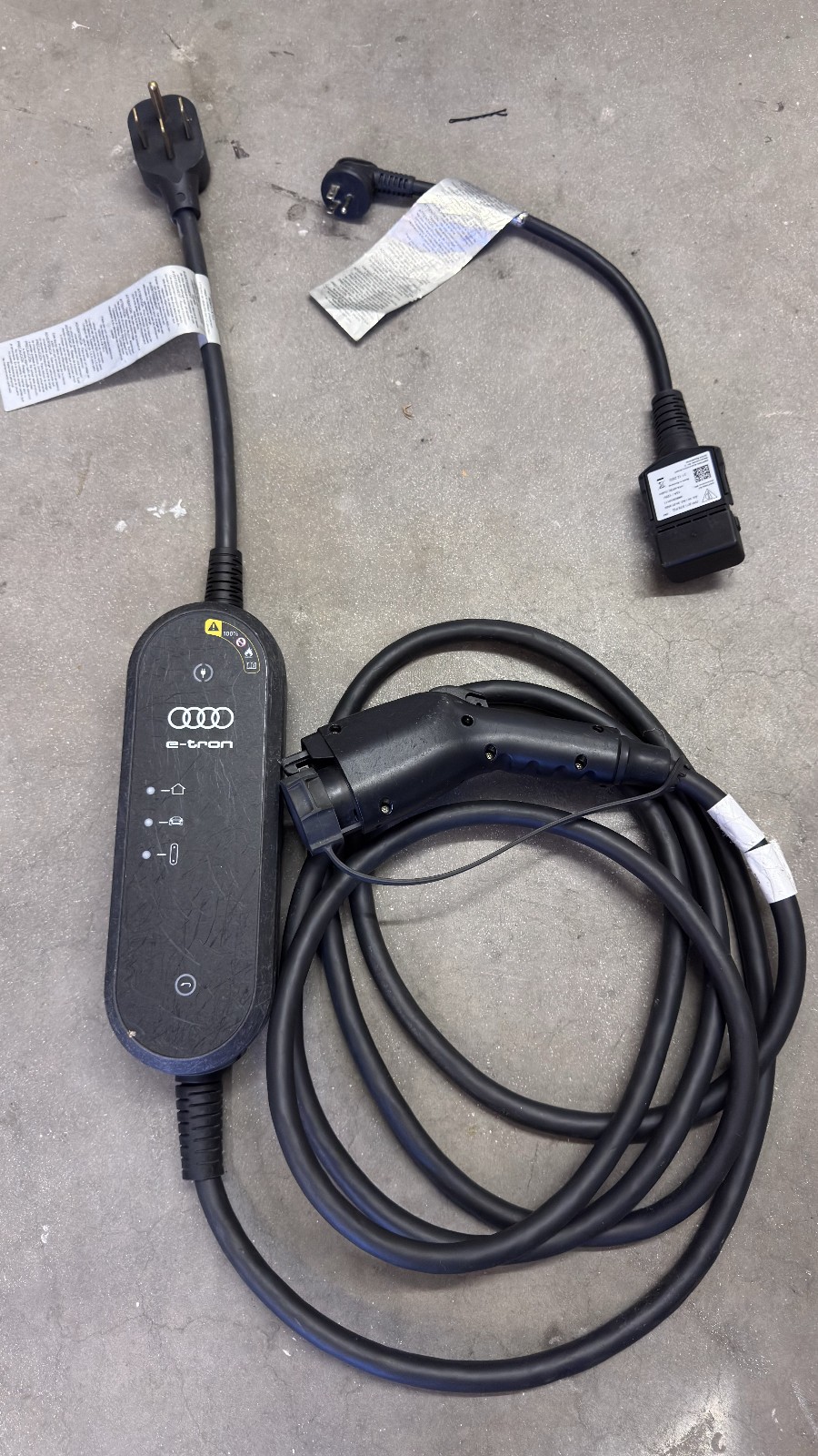 AUDI E-TRON EV CHARGER KIT 9.6KW 40A OEM CABLE CHARGING W/ 14-50 ADAPTER AUDI E-TRON EV CHARGER KIT 9.6KW 40A OEM CABLE CHARGING W/ 14-50 ADAPTER