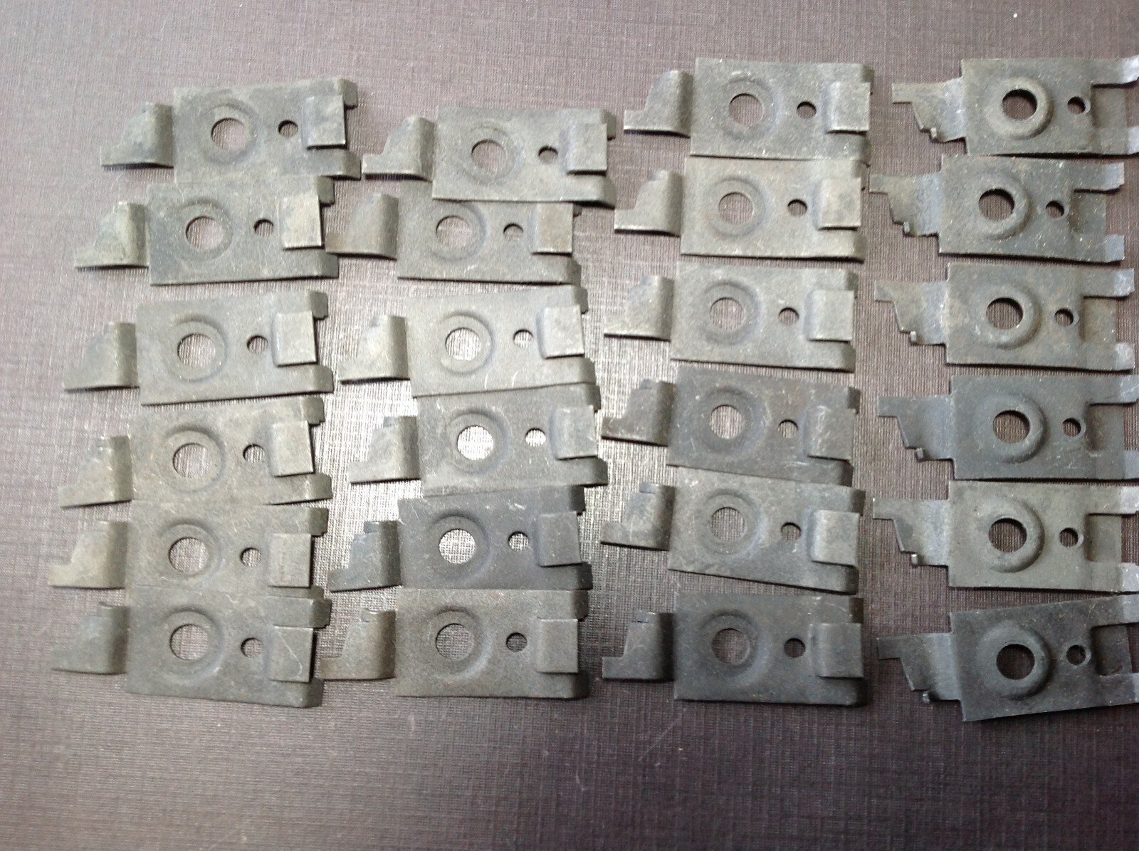 24 pcs NORS armrest nuts clips 1959-1965 Oldsmobile replaces 4819356 24 pcs NORS armrest nuts clips 1959-1965 Oldsmobile replaces 4819356