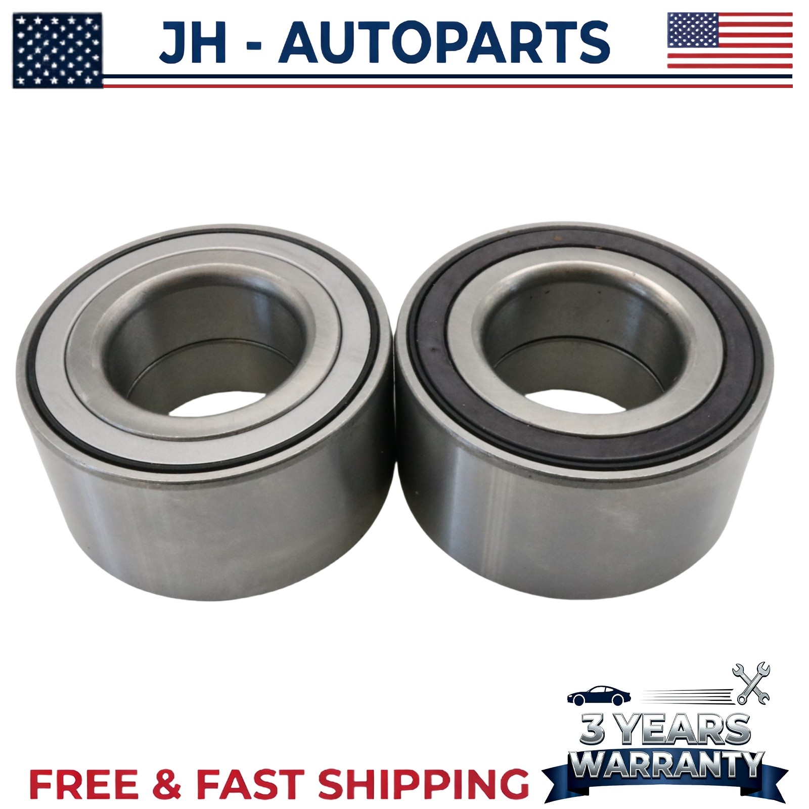 2Pcs Front Left & Right Wheel Bearing For 2014-2022 Mitsubishi Mirage