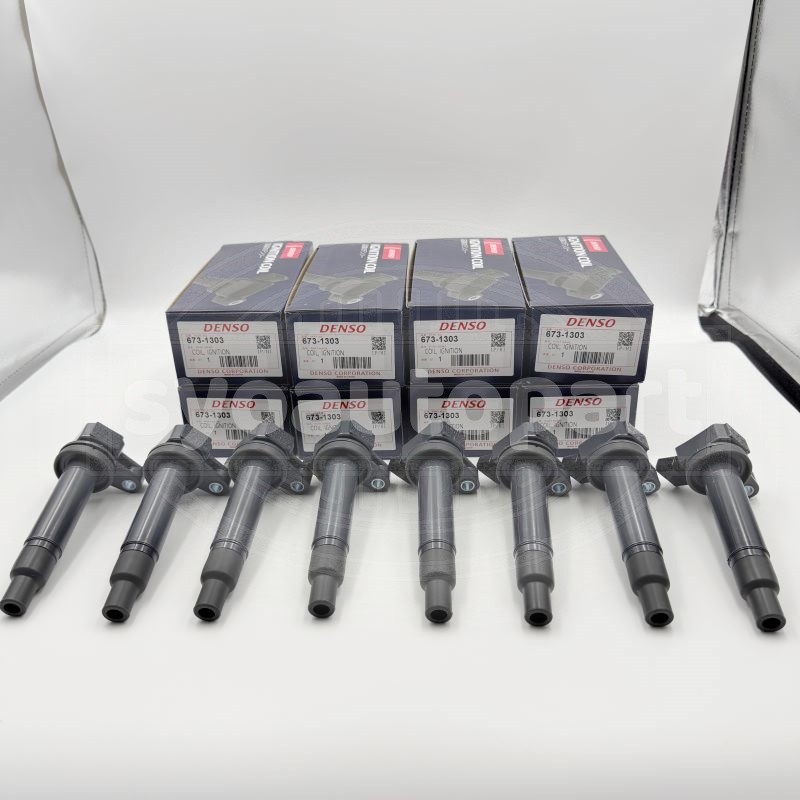 8pcs Denso Ignition Coils 673-1303 For 1998-2010 TOYOTA Tundra 90919-02230