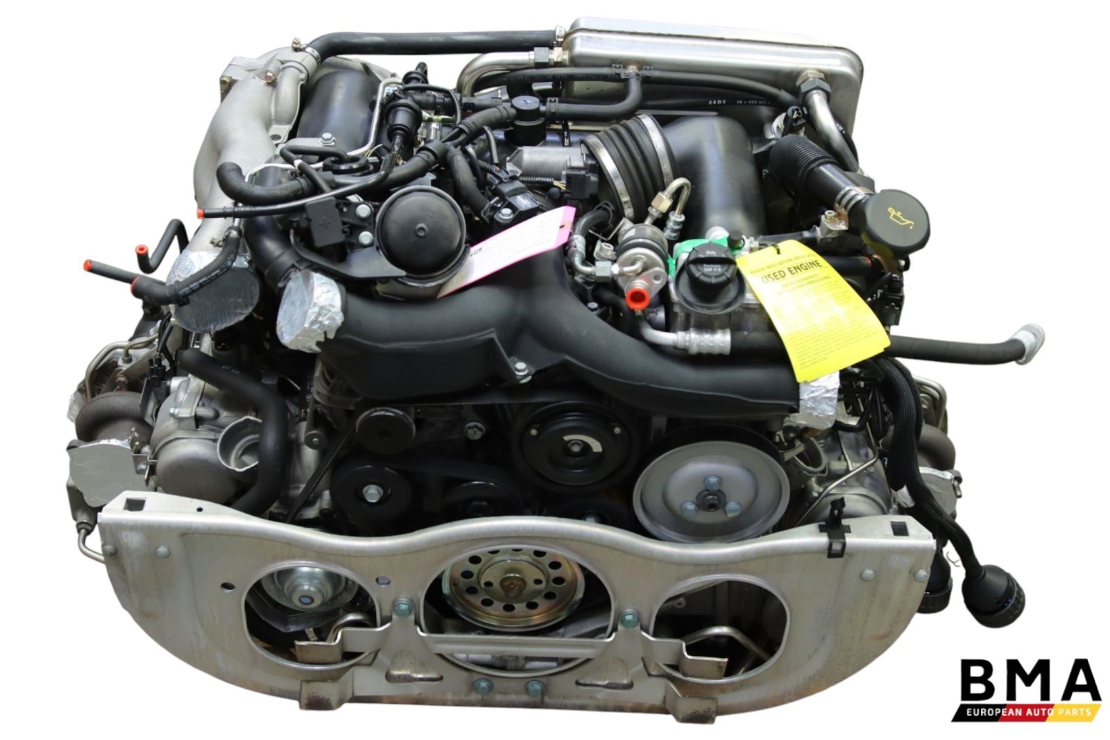 Porsche 996 911 Turbo M96.70 Engine Motor Assembly 2001 - 2004 OEM 24K Porsche 996 911 Turbo M96.70 Engine Motor Assembly 2001 - 2004 OEM 24K
