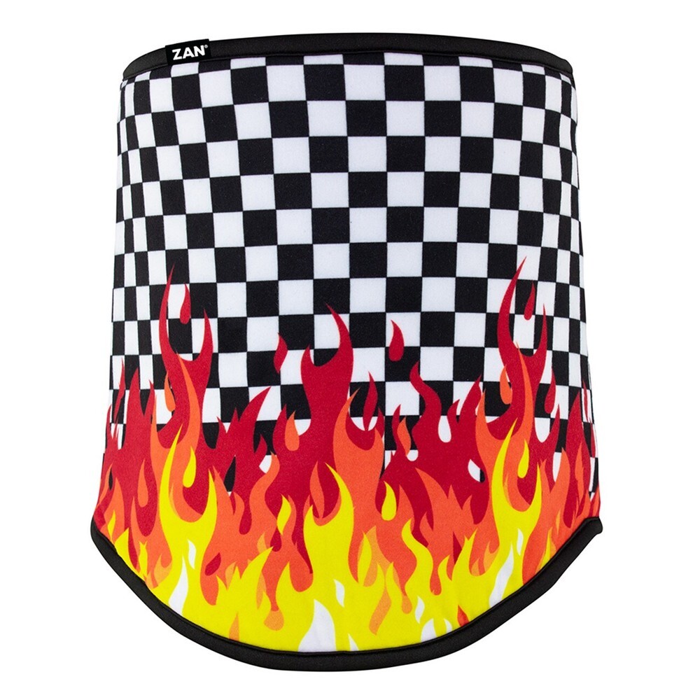 Zan Headgear WFL450 Sportflex® Series Checkered Flames Neck Gaiter UPF50+ Zan Headgear WFL450 Sportflex® Series Checkered Flames Neck Gaiter UPF50+