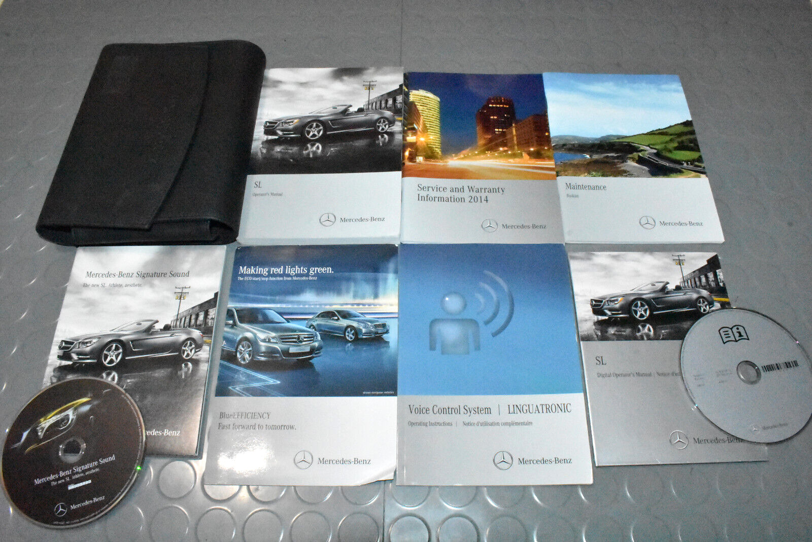 2014 Mercedes Benz SL550 SL63 SL65 SL 550 63 65 Class AMG Owners Manual - SET