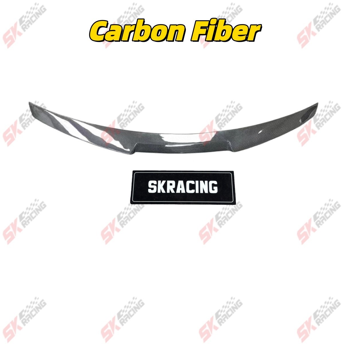For 21+ Audi Q5 SQ5 Sportback 4-Door Forged/Carbon Fiber Rear Trunk Spoiler Wing