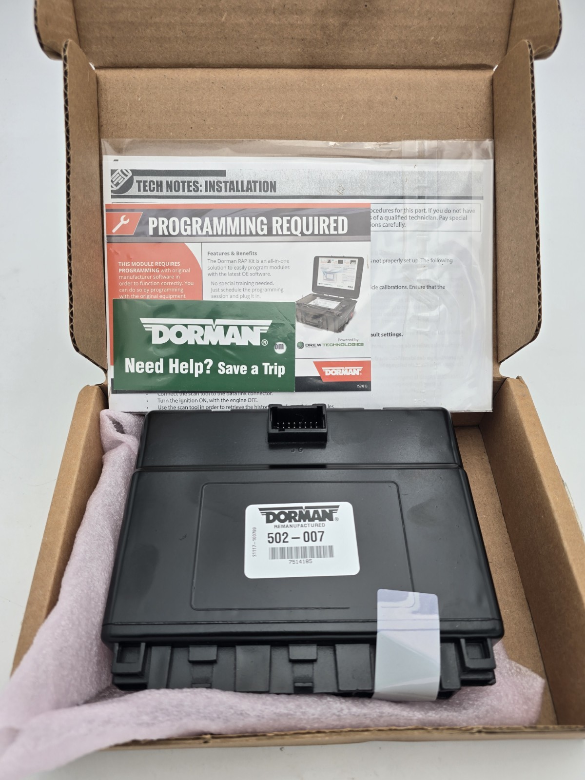 Dorman Remanufactured Body Control Module PN 502-007 CHEVY Gmc HUMMER model #1-6 Dorman Remanufactured Body Control Module PN 502-007 CHEVY Gmc HUMMER model #1-6