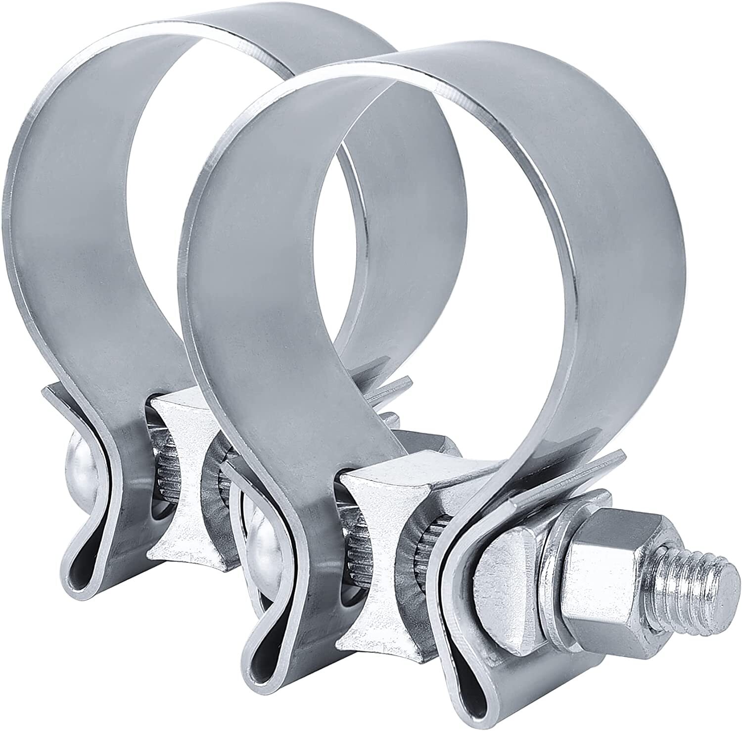 Silver 2Pcs 2\