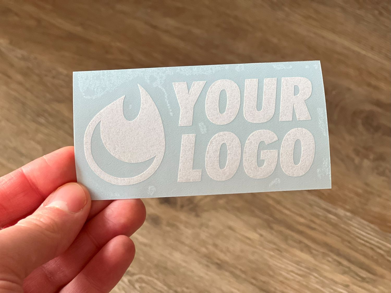 Your Logo Vinyl Decal - Any Single Color Logo Die Cut Custom Decal