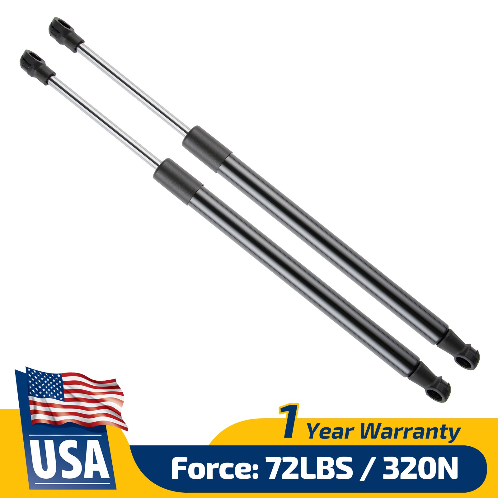 2 Pcs Front Hood Lift Supports Shock Struts Fits 2003-2007 Nissan Murano 3.5L