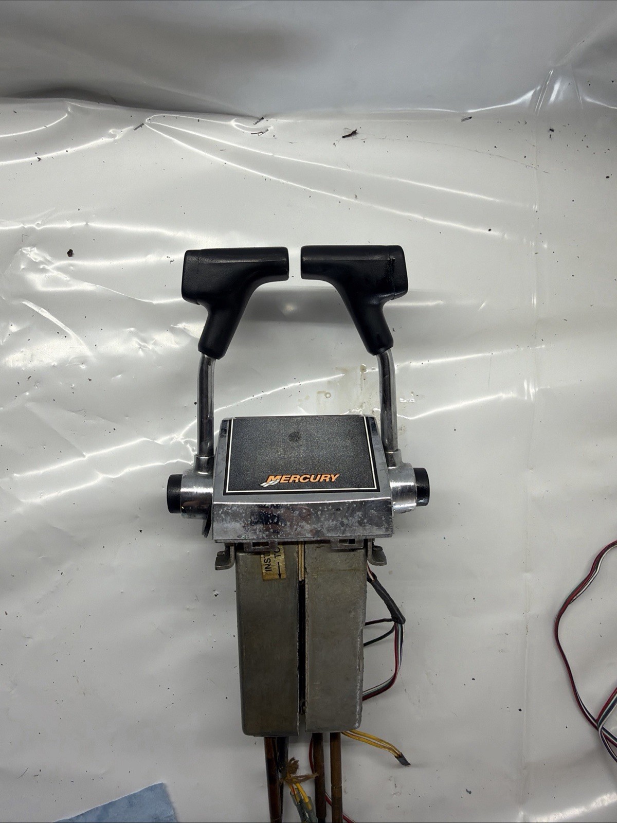 OEM Mercury MerCruiser Twin Engine Dual Lever Binnacle Throttle Shift Control OEM Mercury MerCruiser Twin Engine Dual Lever Binnacle Throttle Shift Control